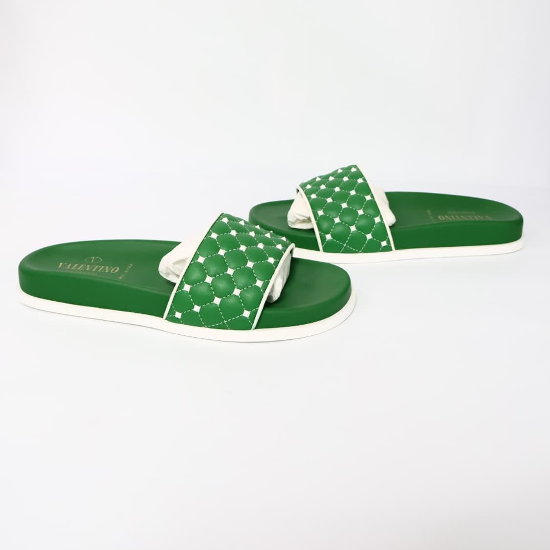 발렌티노 그린 락스터드 스파이크 슬리퍼 36/230 상품이미지3