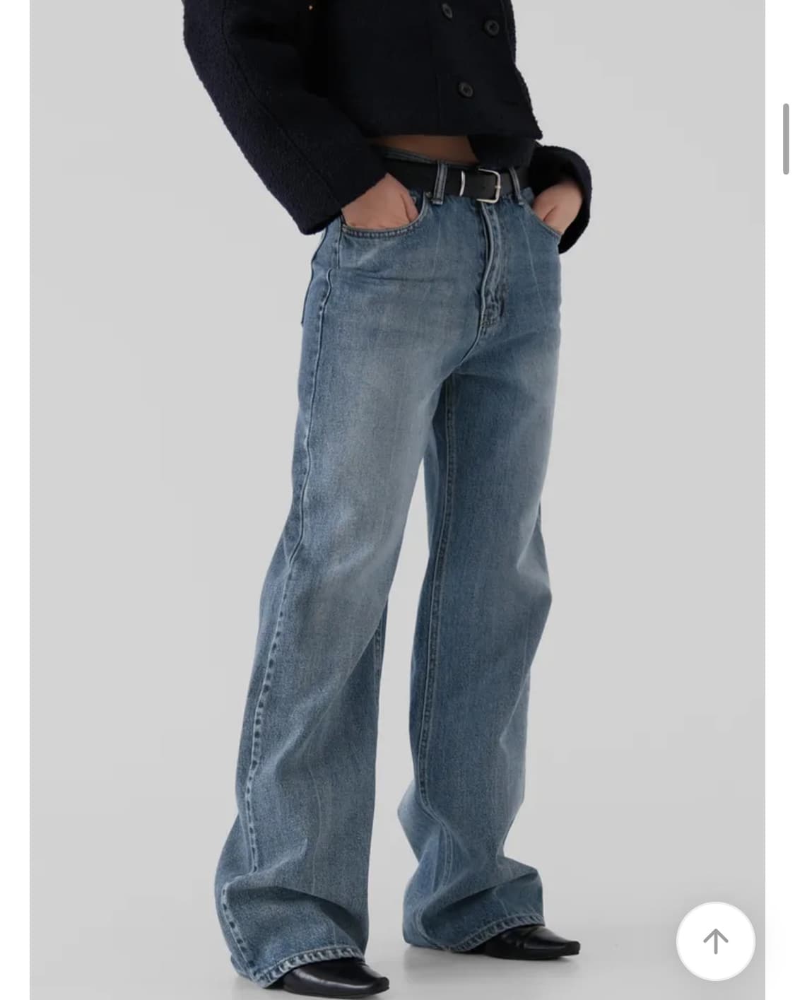 어텀 [made]레직기브러쉬 데님(새상품) 상품이미지1