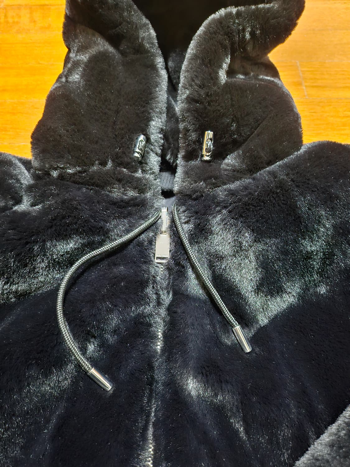 자라 퍼 리버스블 봄버 재킷 상품이미지7