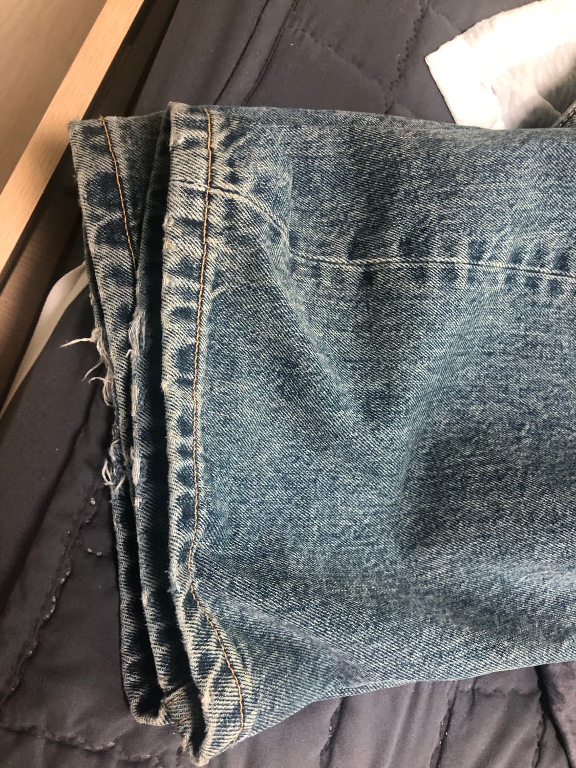 해칭룸 커브드진 빈티지 블루(3) 상품이미지4