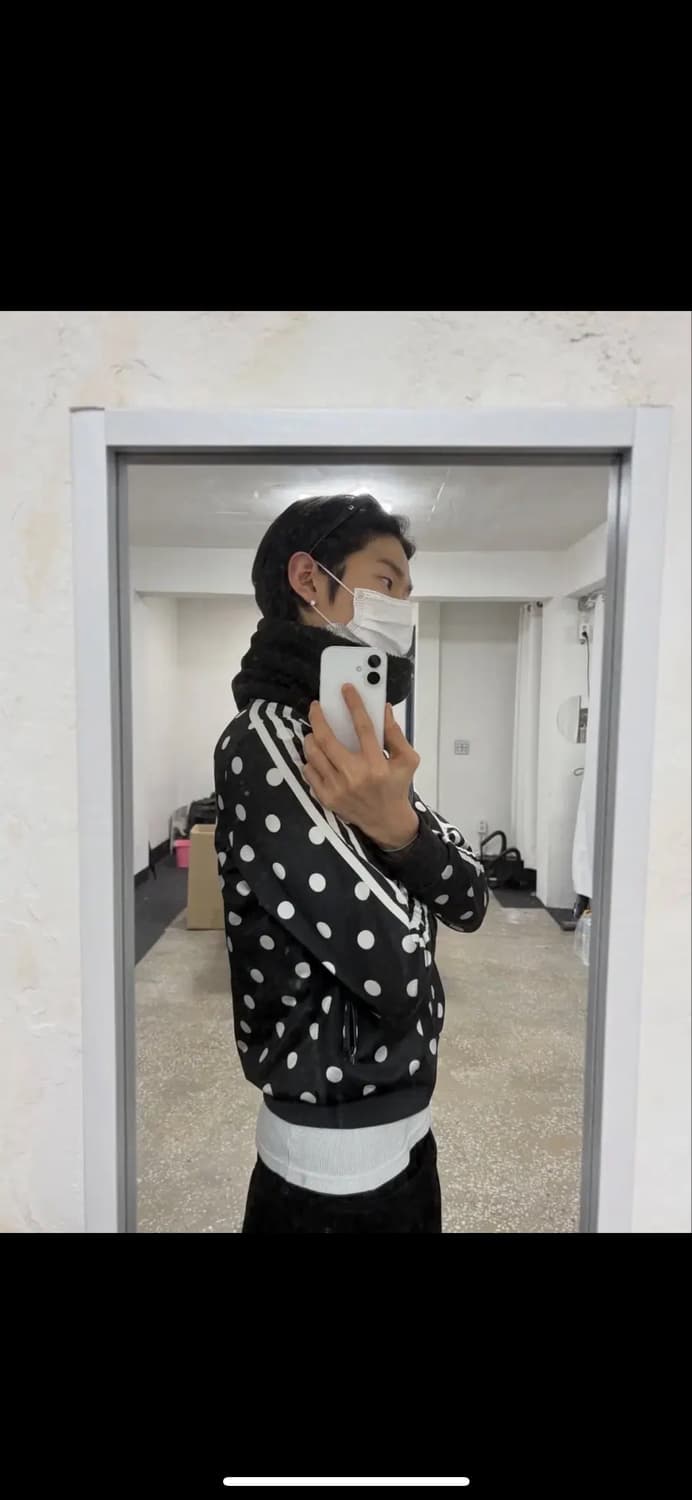 나우아임영 땡땡이 파이어버드 도트 아디다스 져지 85 상품이미지4