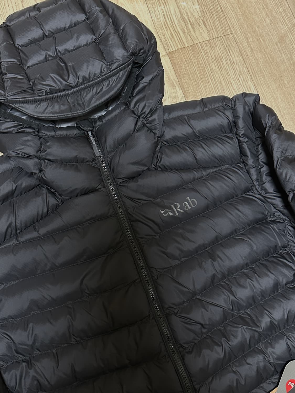 새상품) 랩 Rab 씨러스 알파인 후디 M 블랙 상품이미지2