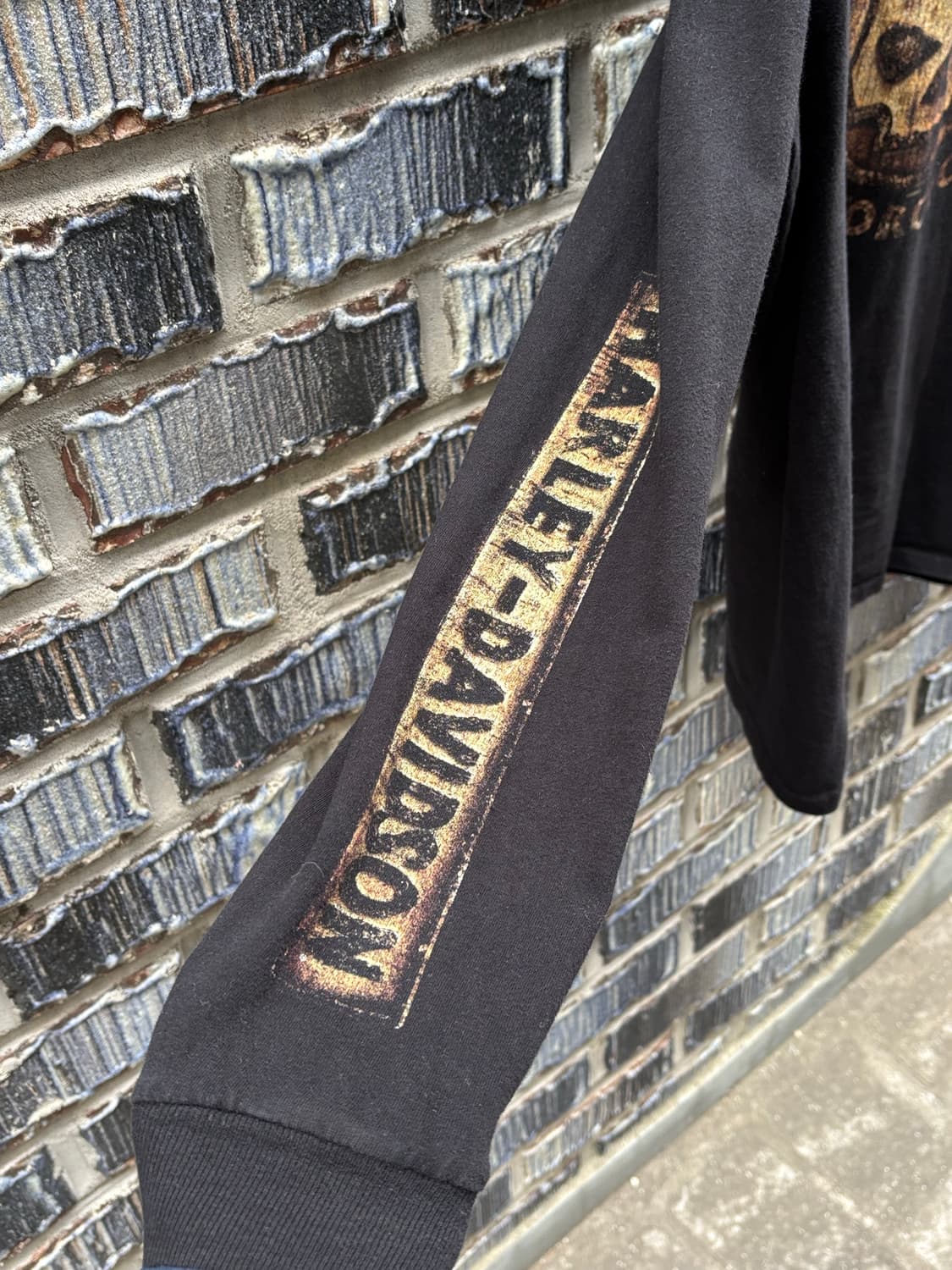 할리데이비슨 스컬로고 롱슬리브 상품이미지4