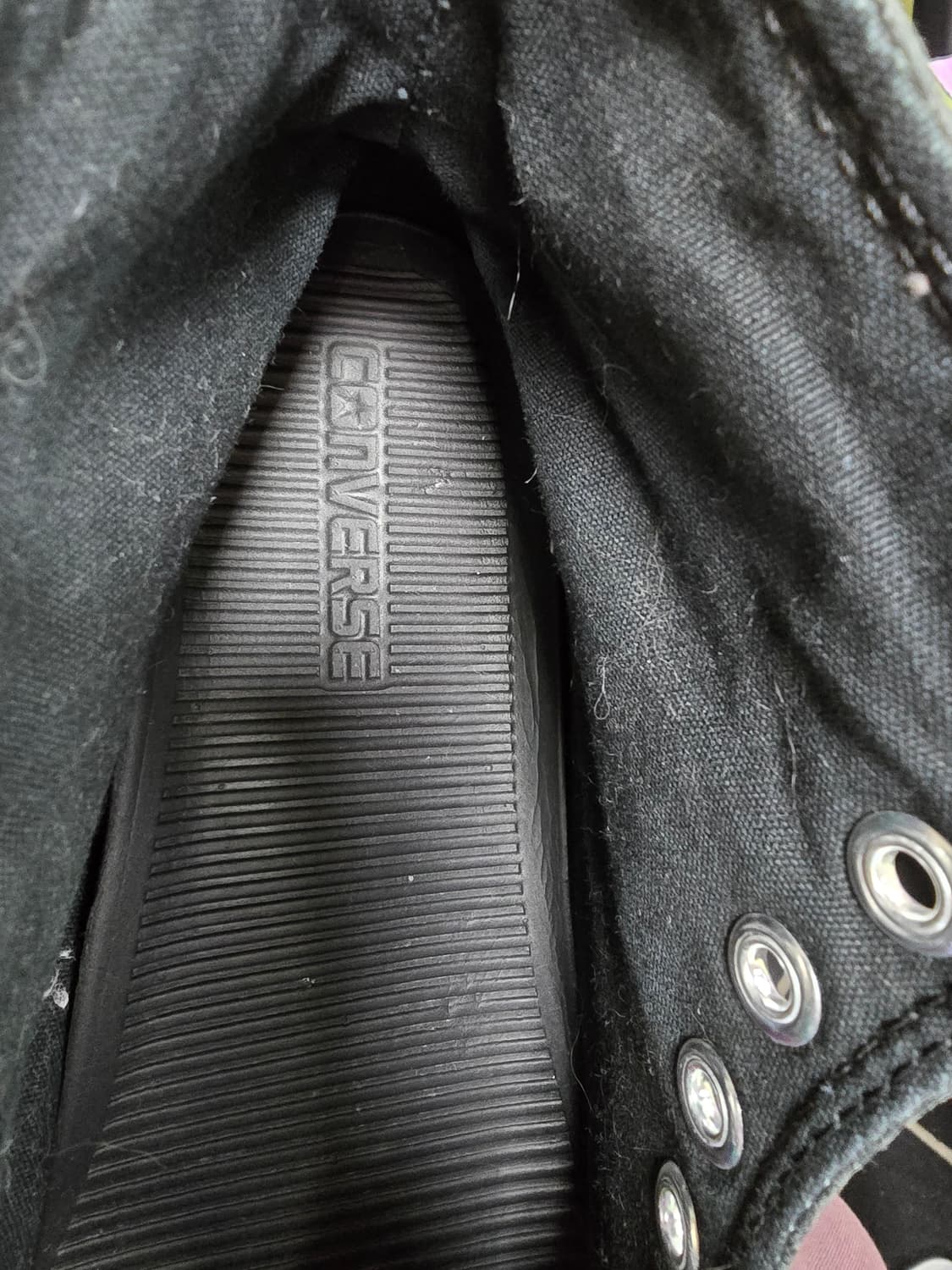 스투시 컨버스 블랙 하이 크로커다일 (1513) 상품이미지8