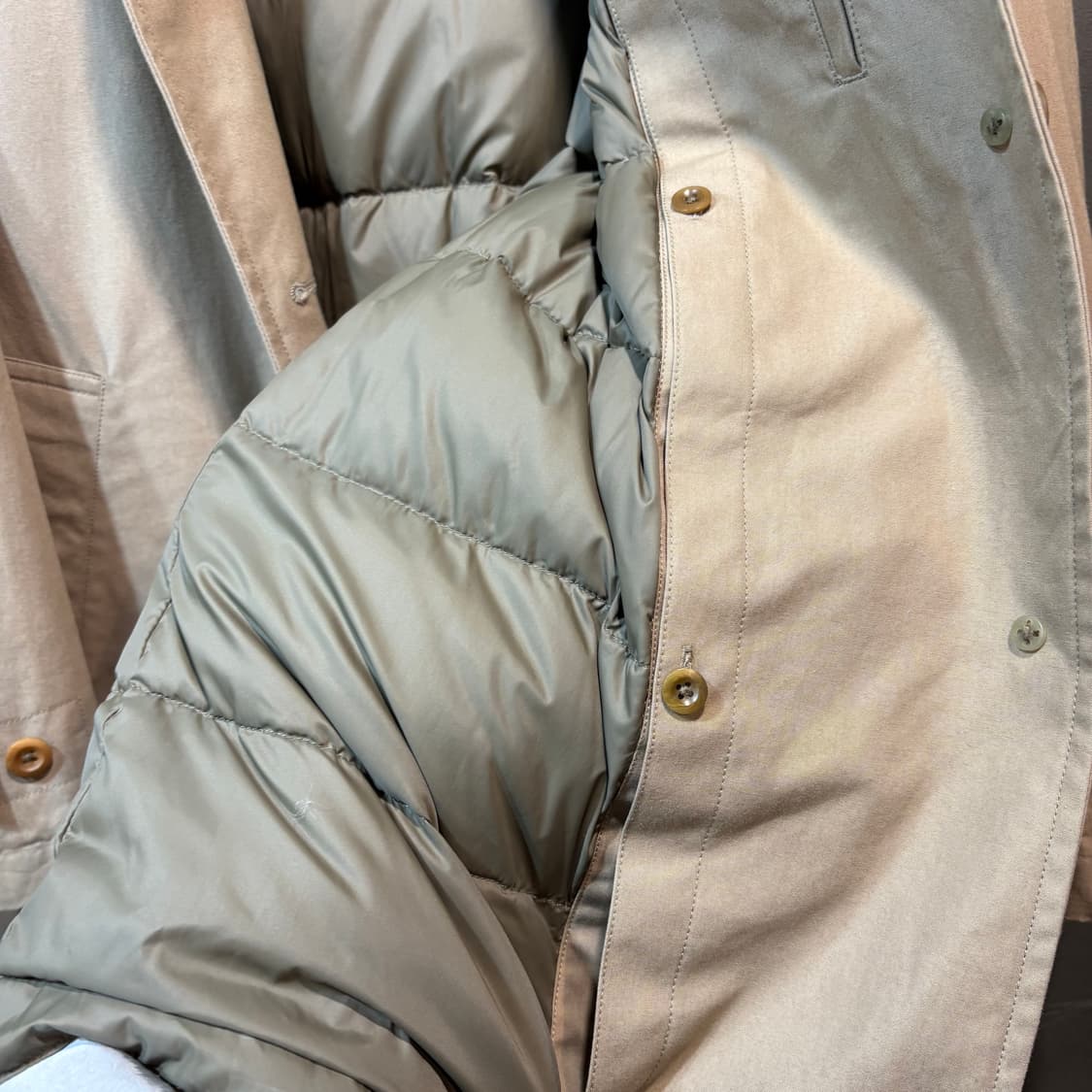 [S] margaret Howell 마가렛 호웰 베이지 코트 상품이미지3