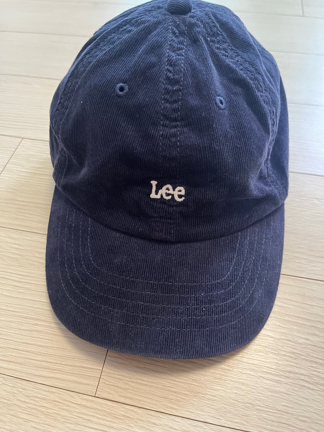 일본판)Lee 네이비 코듀로이 볼캡 S사이즈 상품이미지1
