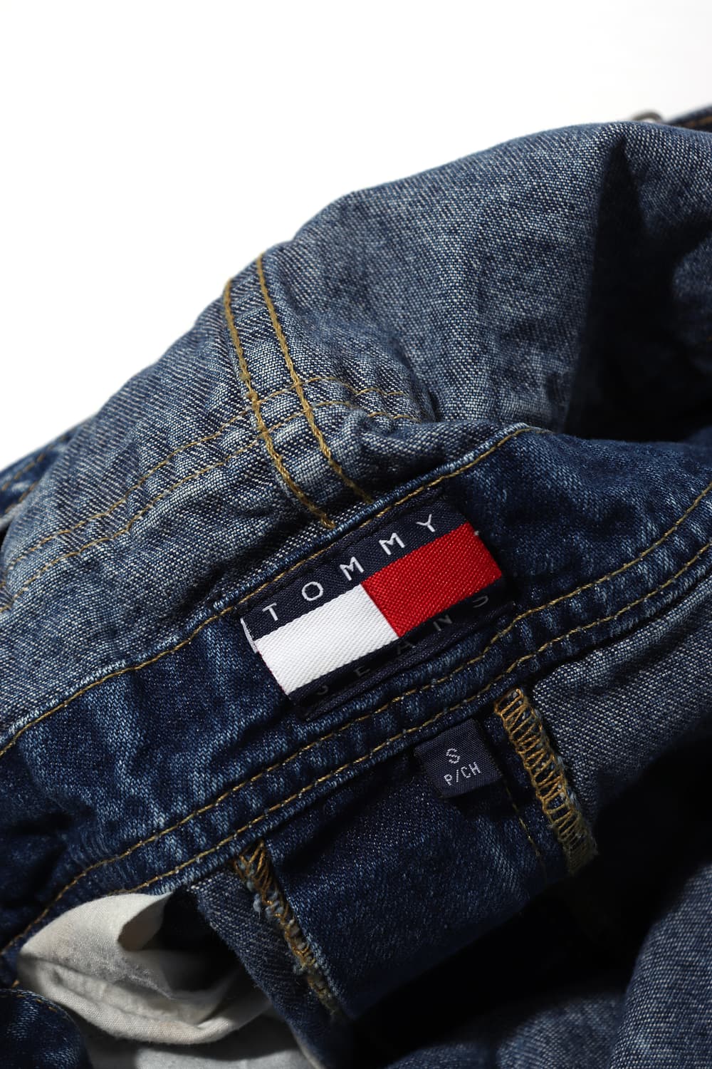 TOMMY HILFIGER 올드스쿨 데님 오버롤 size S 상품이미지3