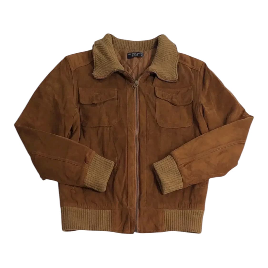 빈티지 스웨이드 봄버자켓 상품이미지1