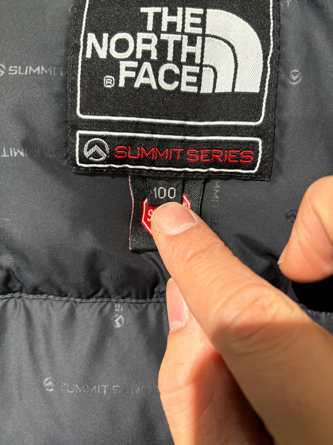 노스페이스 써밋 윈드스토퍼 700 다운 패딩(드라이클리닝 완료) 상품이미지8