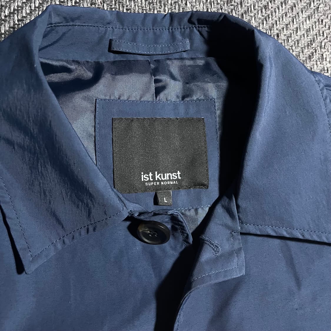 [L] ist Kunst 이스트쿤스트 싱글 트렌치 코트 자켓 상품이미지3