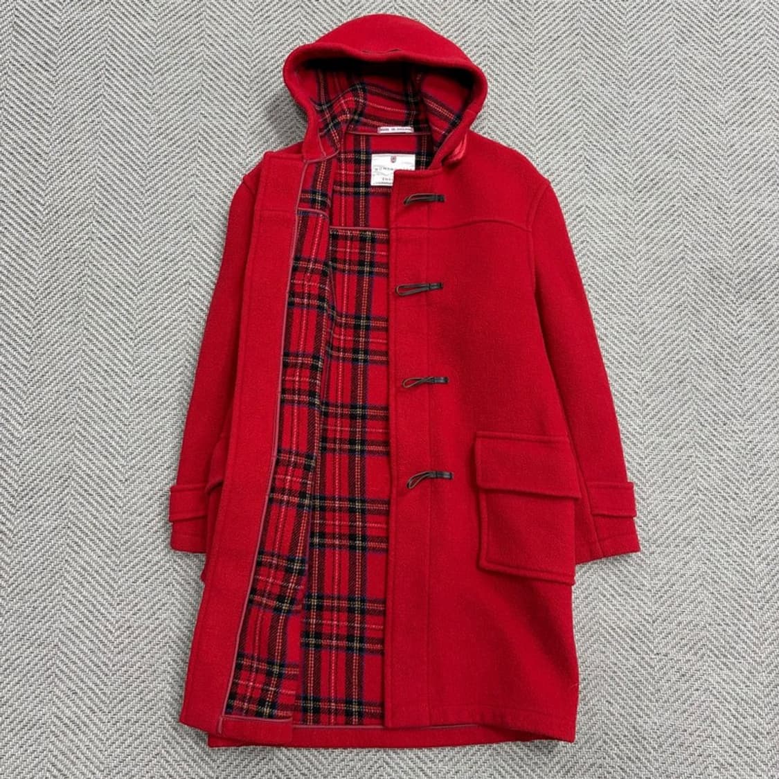 몽고메리 울 후드 더플코트 v1550 상품이미지3