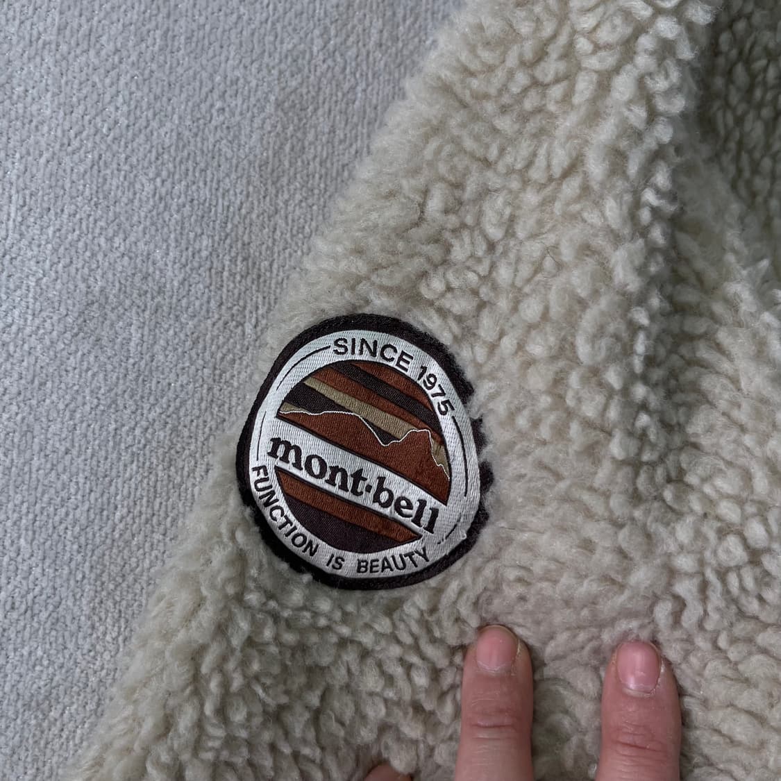 95 몽벨 양털 플리스 자켓 상품이미지3