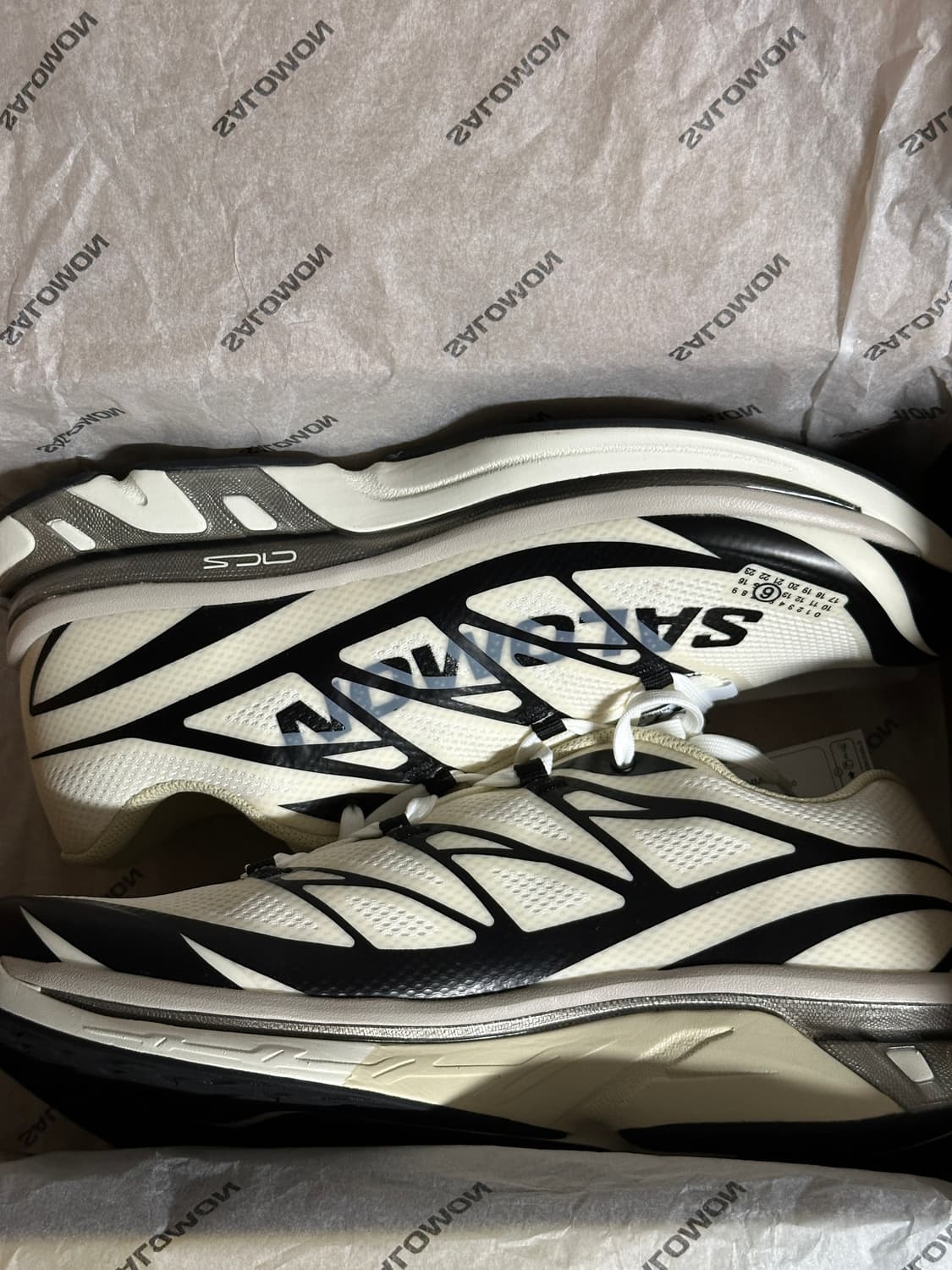 살로몬 MM6 마르지엘라 XT-MM6 바닐라 270 새제품 판매 상품이미지2