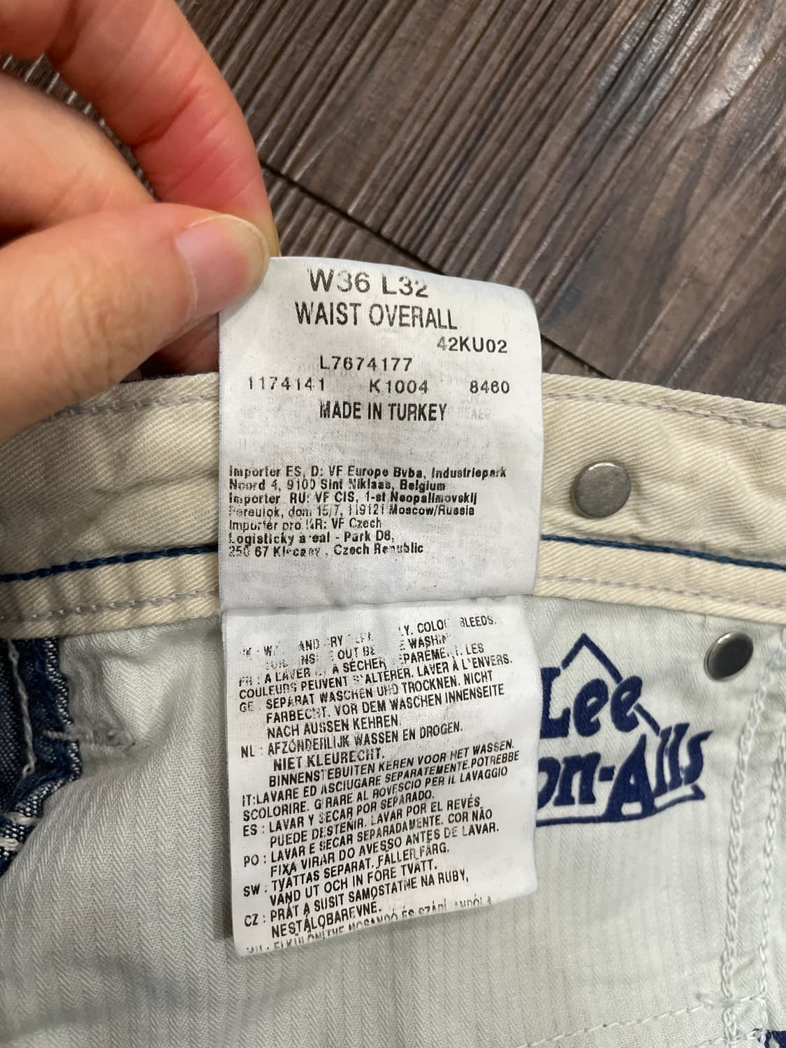 Lee Union-Alls Denim Work Pants 상품이미지8