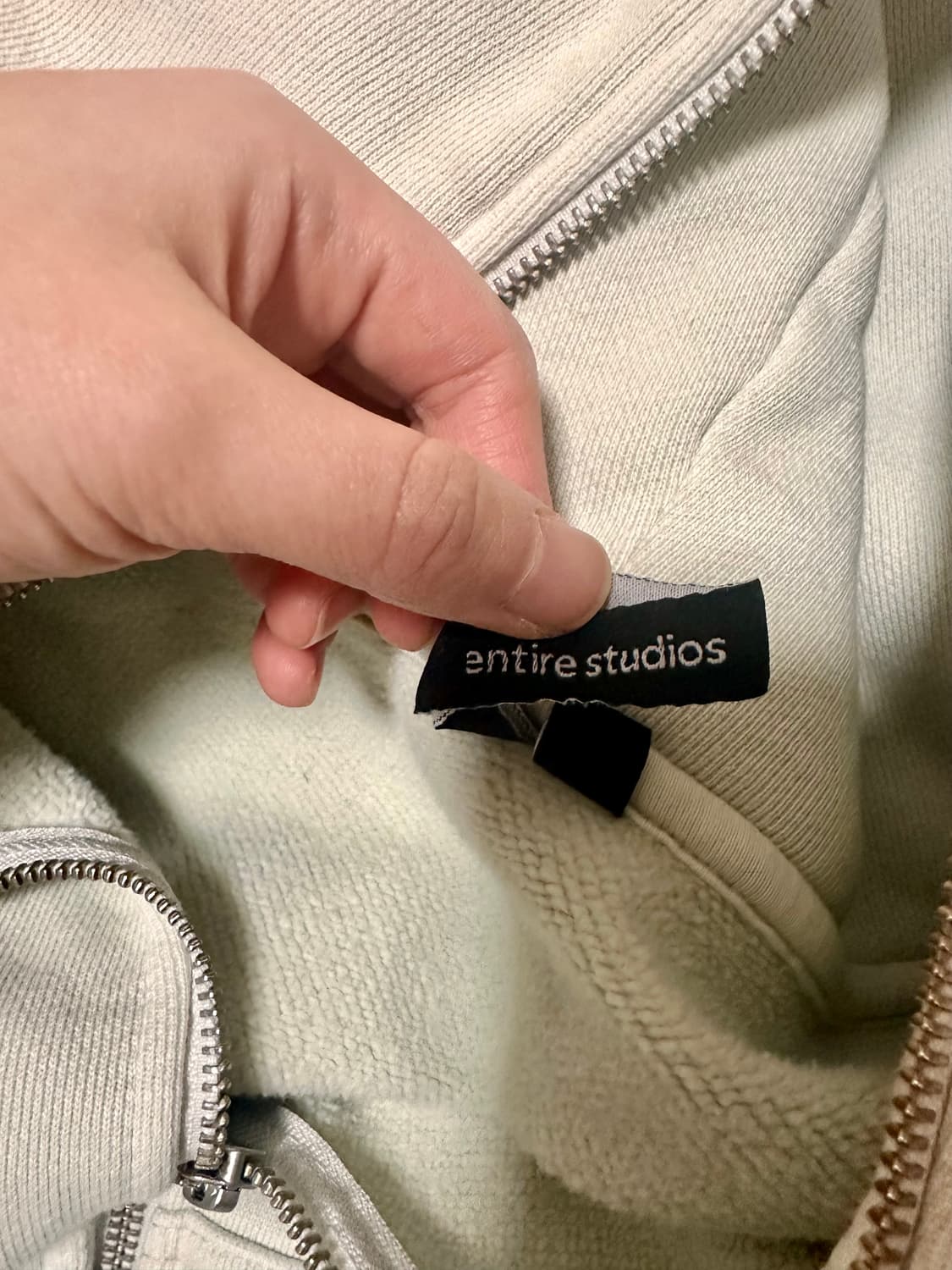 Entire Studios Eternal Zip (Ivory) XS 상품이미지7