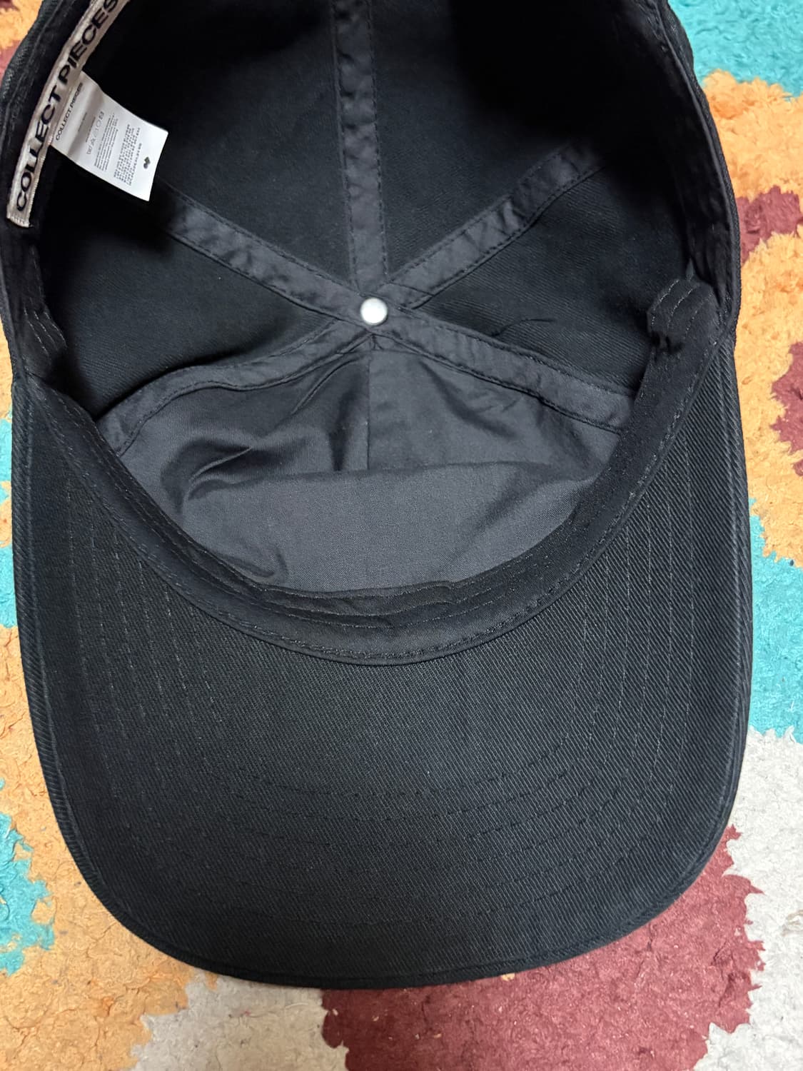 컬렉트피시스 CP 볼캡 블랙 상품이미지9