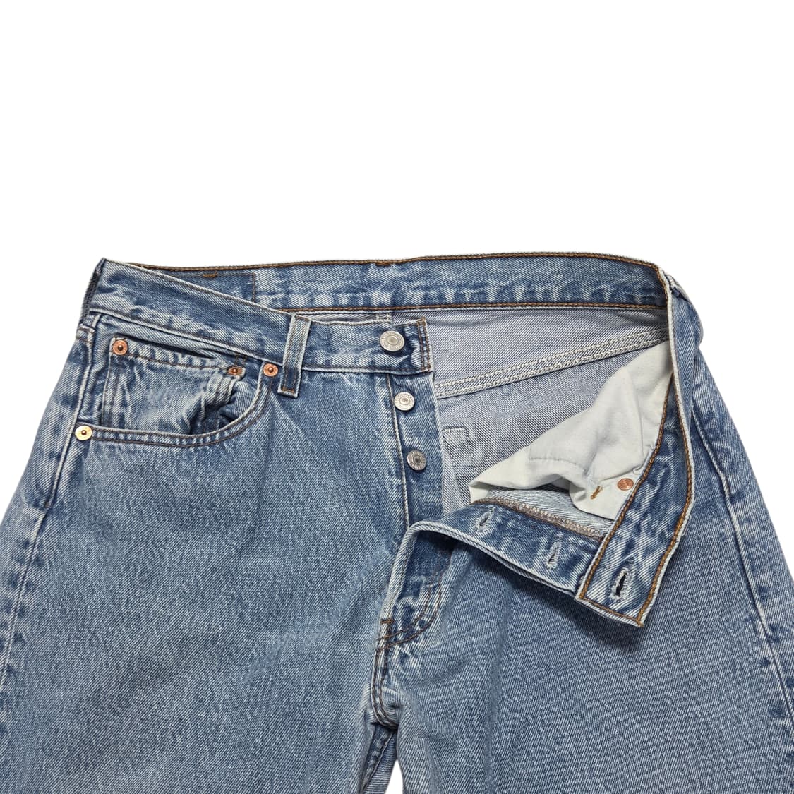Levi's 리바이스 501 유럽판 빈티지 데님 팬츠  상품이미지2