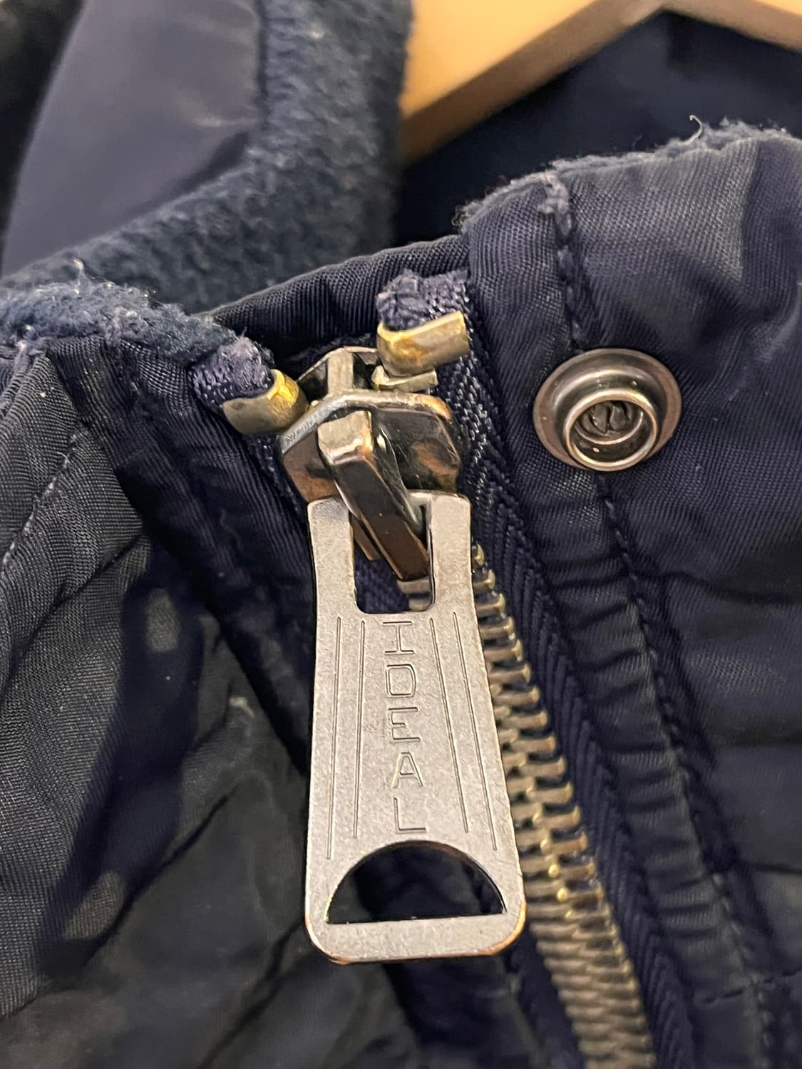 폴로 진스 컴퍼니 퍼 트림 다운 파카 네이비 (S) 상품이미지5