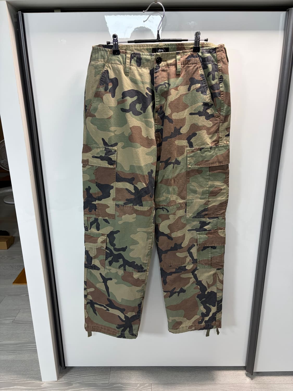 스투시 립스탑 서플러스 카모 카고 팬츠 30 상품이미지1