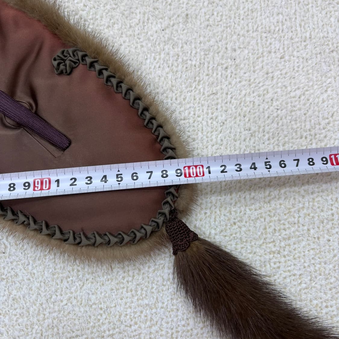 F 진도 퍼 머플러 0325E 상품이미지3