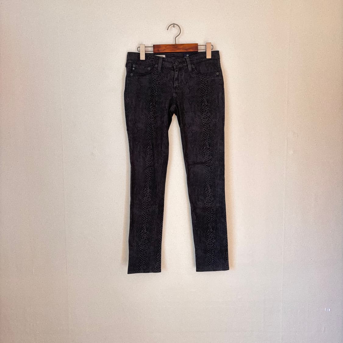 26 뱀피 패턴 스키니진 제깅스 AG 아드리아노 골드슈미트 슬림  상품이미지1