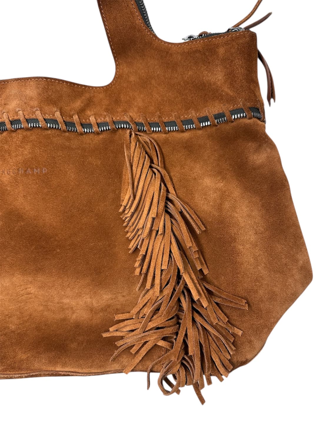 Longchamp Fringe Suede Tote Bag 상품이미지3