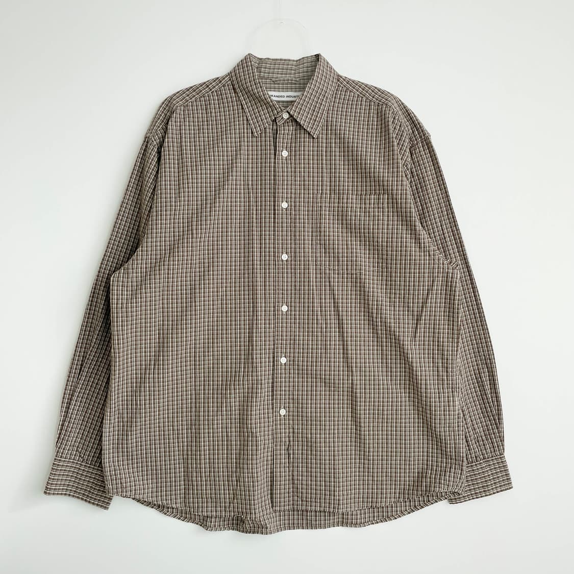    D2 브랜디드 인더스트리(BRANDED INDUSTRY) 체크 셔츠 상품이미지1
