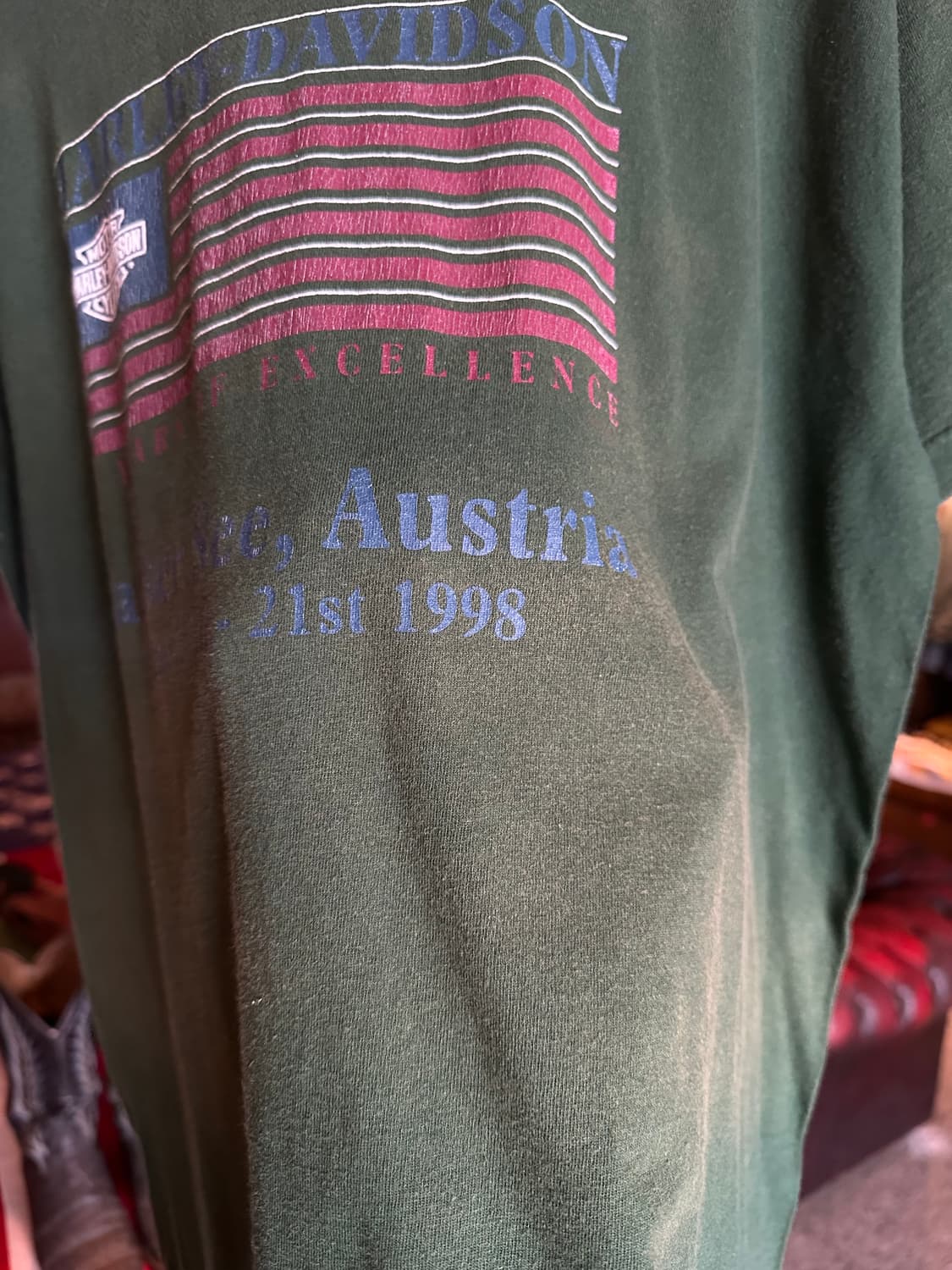 90s USA Harley Davidson T Shirts 상품이미지4
