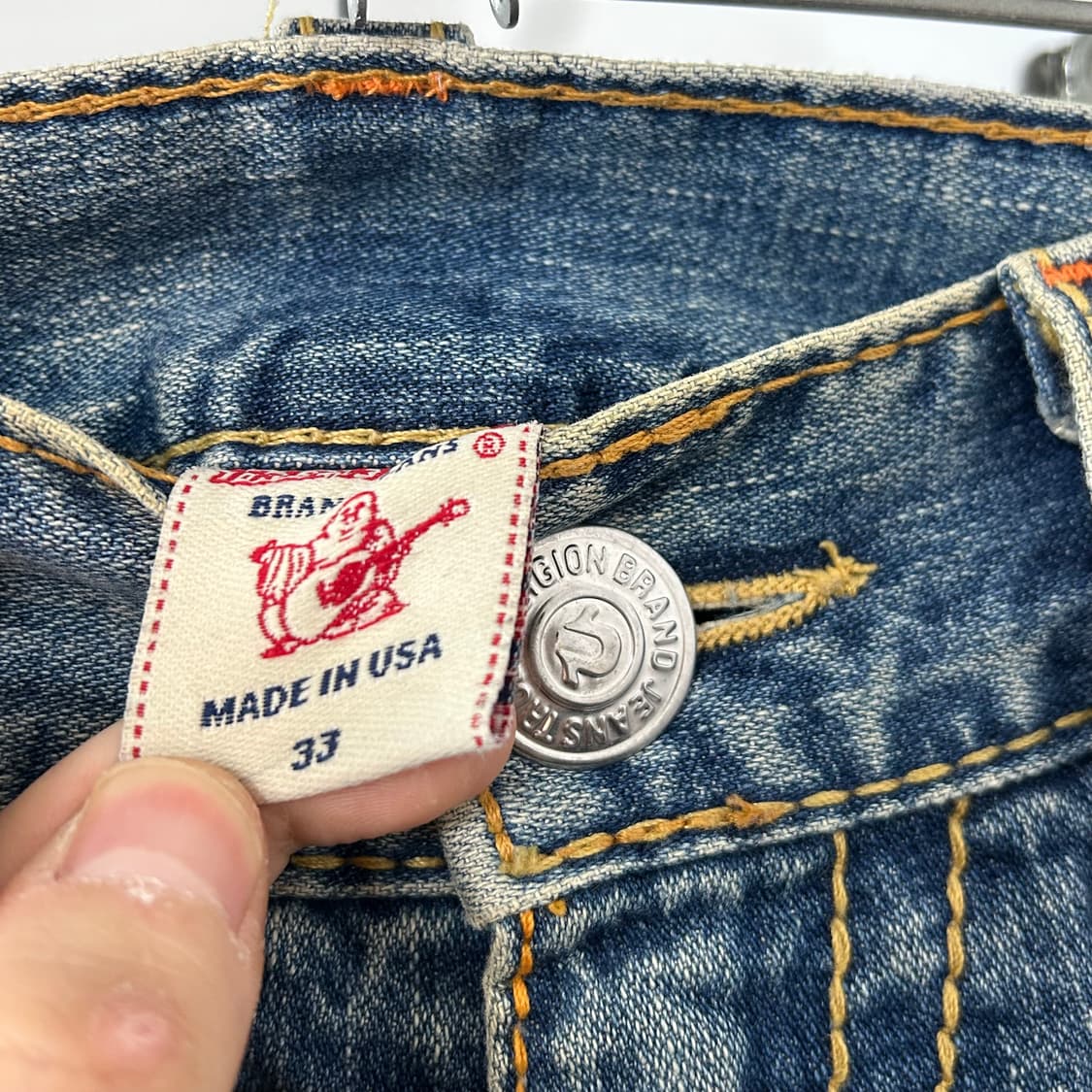 트루릴리전 월드투어 부츠컷 데님 팬츠 상품이미지8