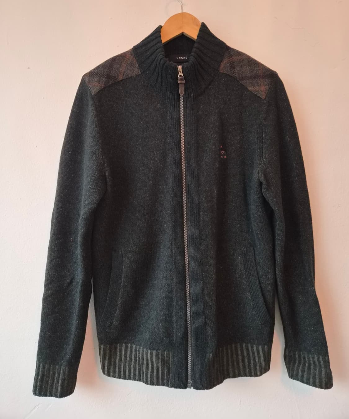 헤지스 남성 울100니트집업가디건
 상품이미지1