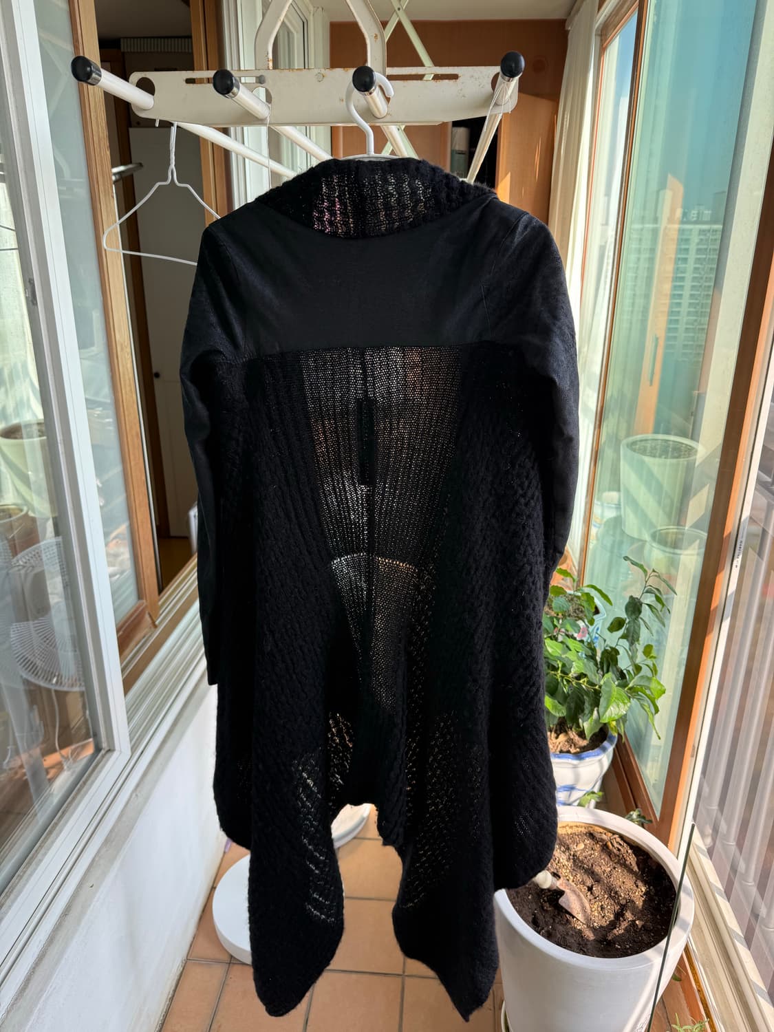 Rick Owens fw11 long cardigan leather 상품이미지2