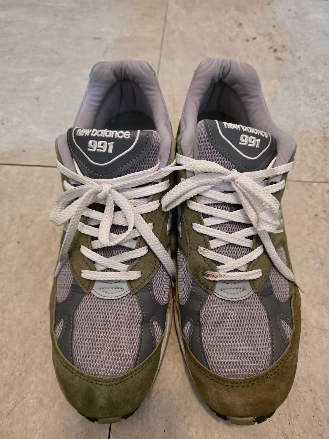 뉴발란스 991 그린 그레이 300 상품이미지5