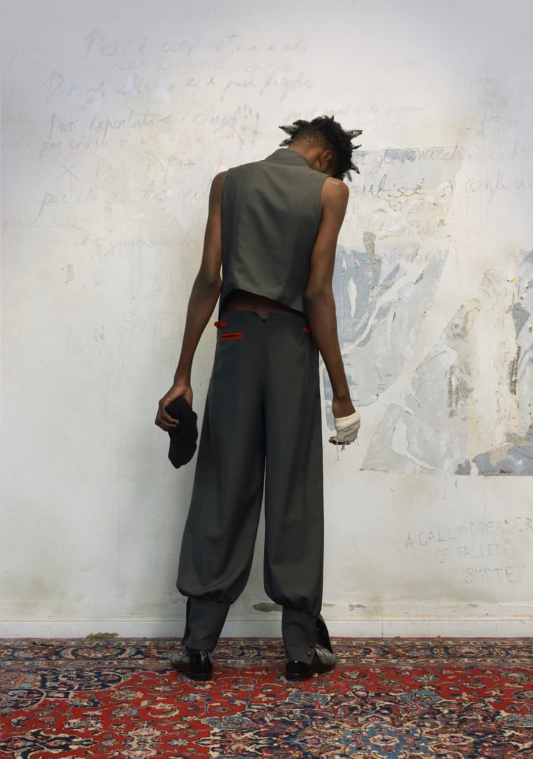Handmade Cuffs Hem Elite Napoleon pants 상품이미지2