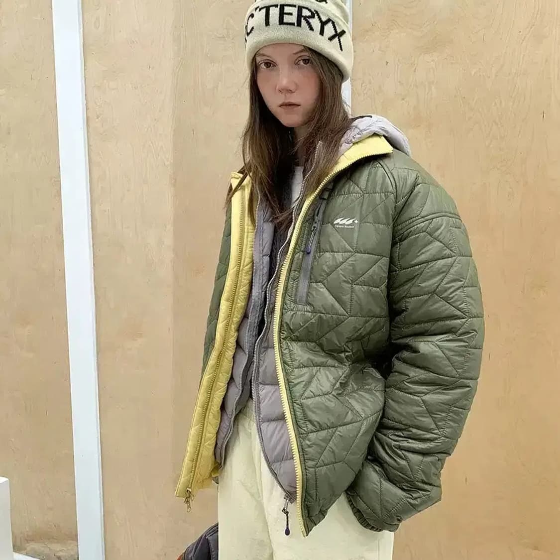 스퀘어 홀레스트 경량 리버시블 패딩M 상품이미지4