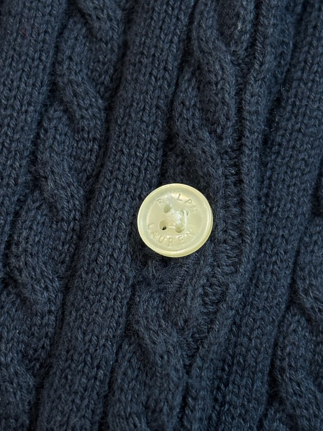 Polo 폴로 랄프로렌 QR라벨 걸즈 케이블 가디건 상품이미지6