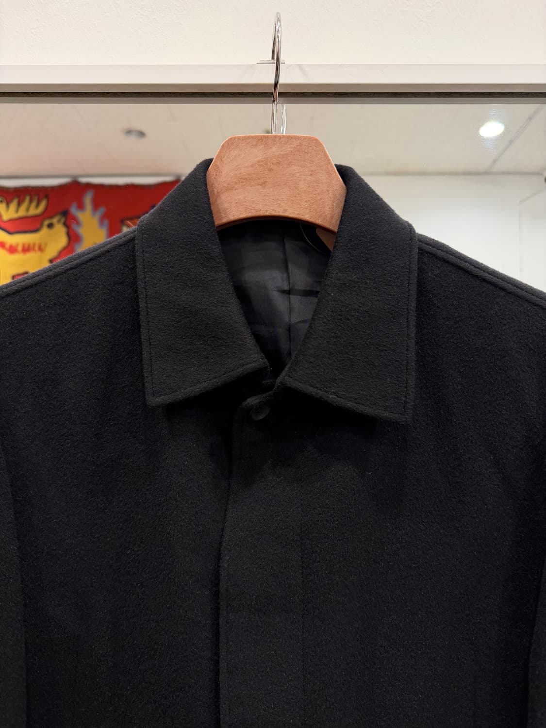 Vtg 빈티지 캐시미어 맥코트 하프 코트 상품이미지2