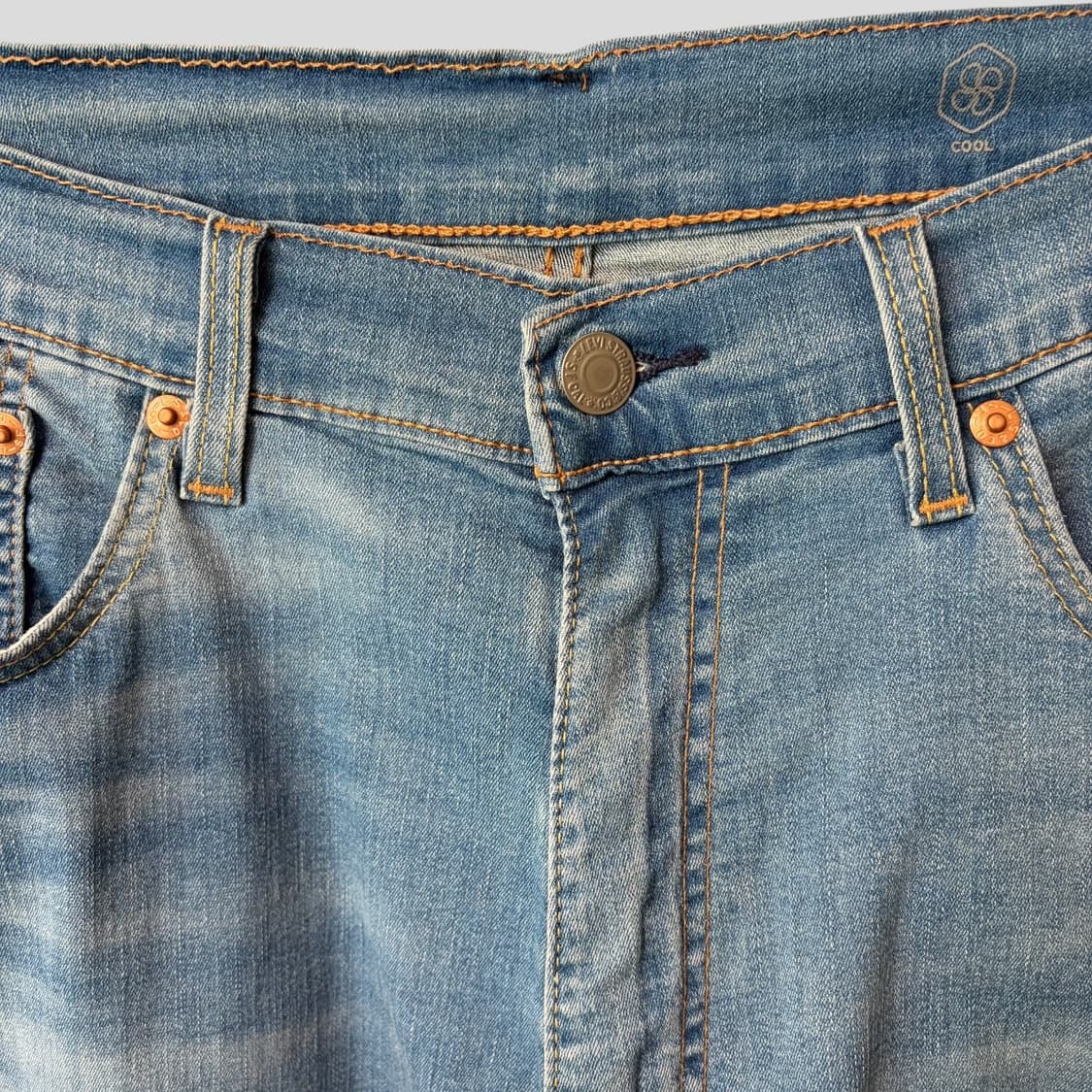 (36)리바이스505 레귤러 스트레이트 쿨진 데님 청바지 상품이미지3