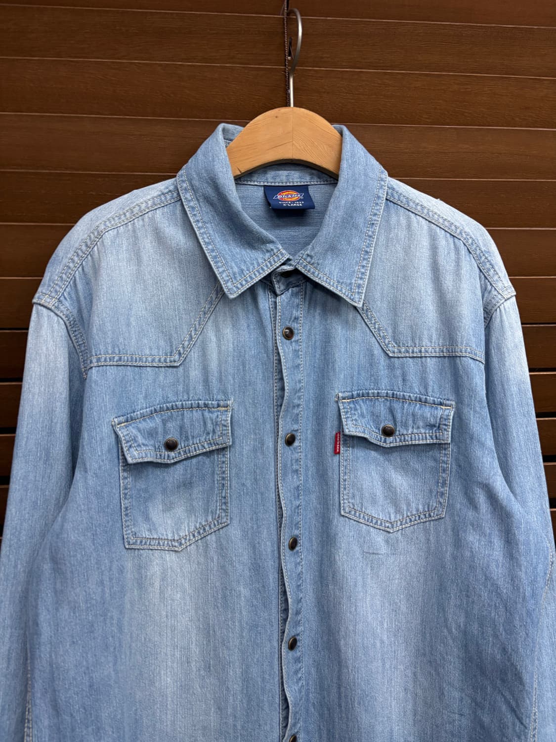 디키즈 웨스턴 데님셔츠 상품이미지3