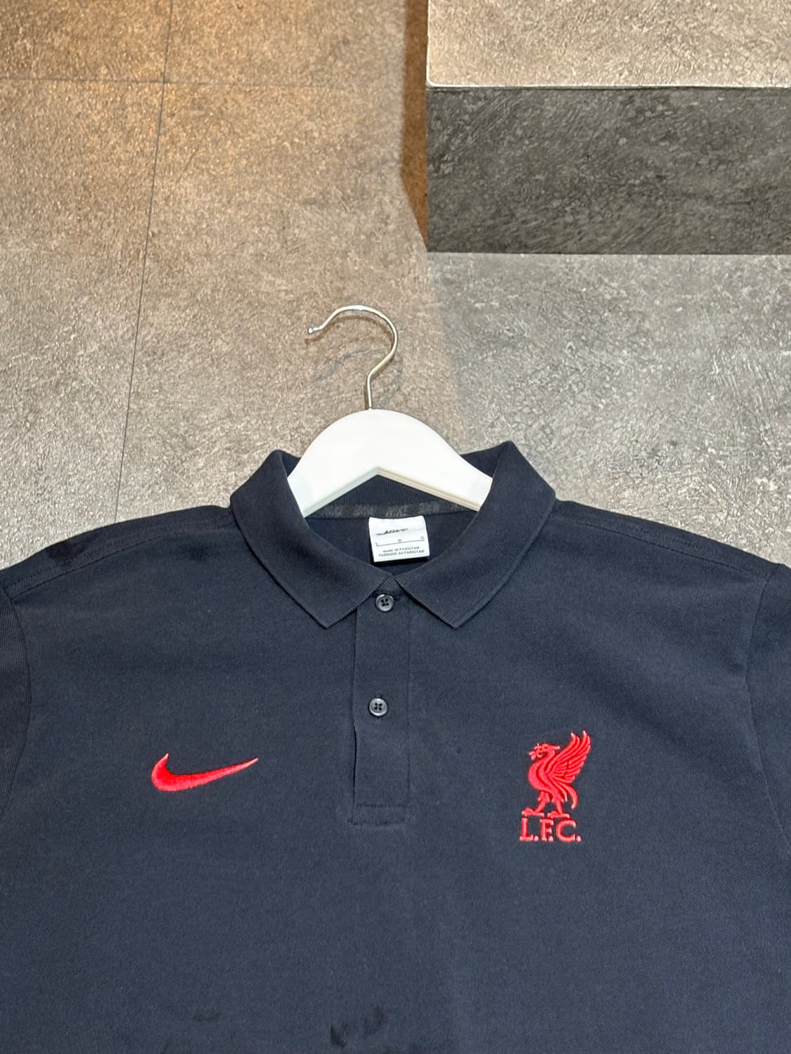 나이키 리버풀 반팔 PK 카라티 블랙 L사이즈 상품이미지4