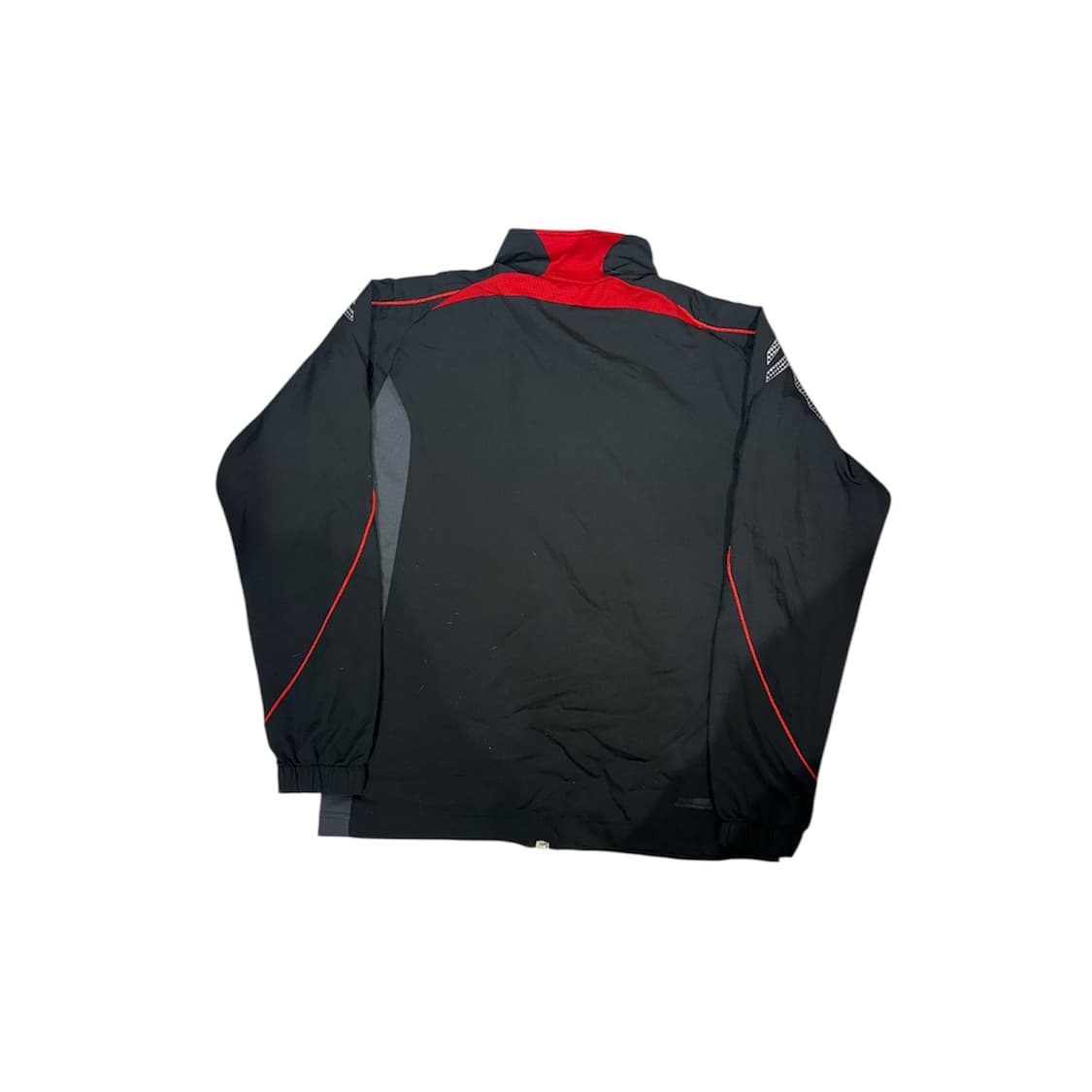아식스 블랙 로고 사이드 라인 바람막이 자켓 S 상품이미지6