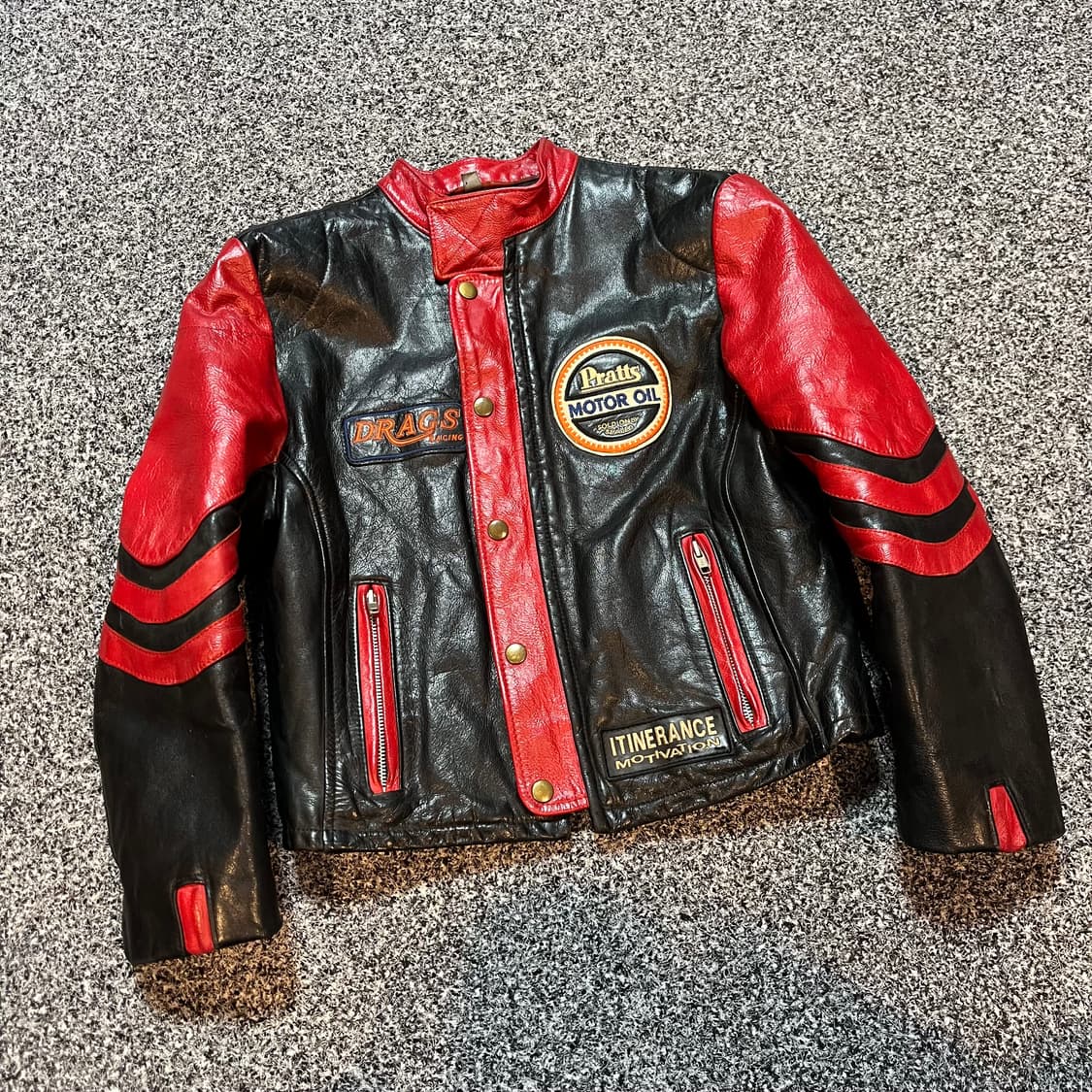 빈티지 라이더 레더 자켓 우먼즈  상품이미지1