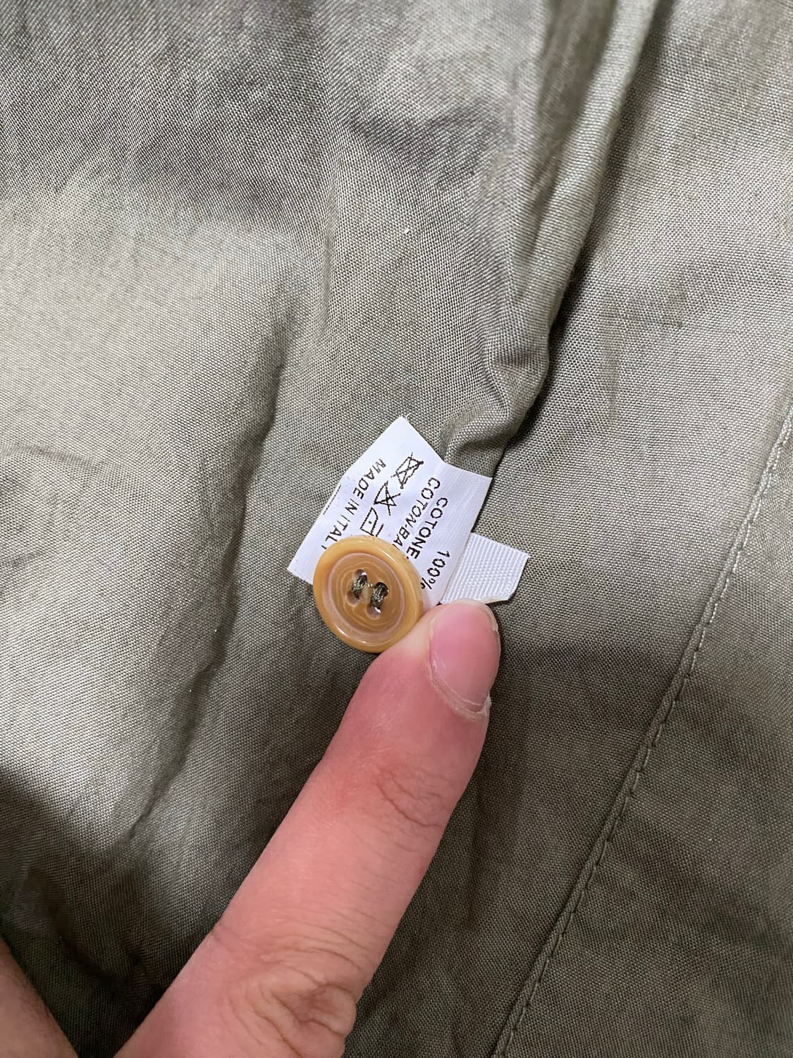 포르텔라 Fortela 빈티지 밀리터리 패브릭 베스트 상품이미지4