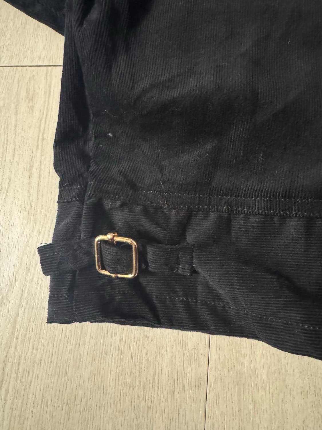 FFA 코듀로이 빈티지 블랙 자켓 L 팝니다! 상품이미지6