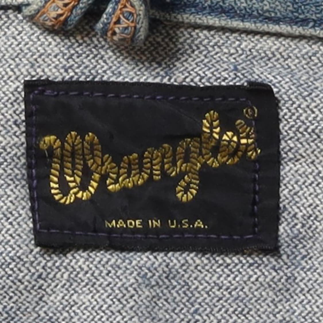 랭글러 80’s Wrangler Denim Trucker Jacket   상품이미지8