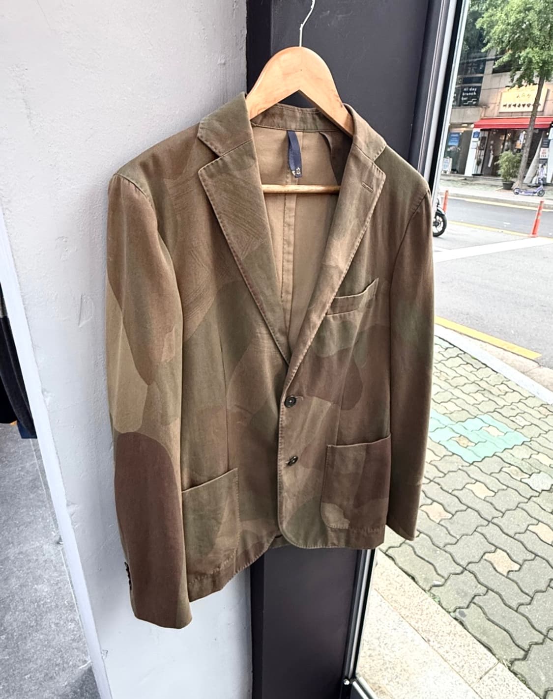 48/ 몬테도로 카모플라주 블레이저 자켓 상품이미지2