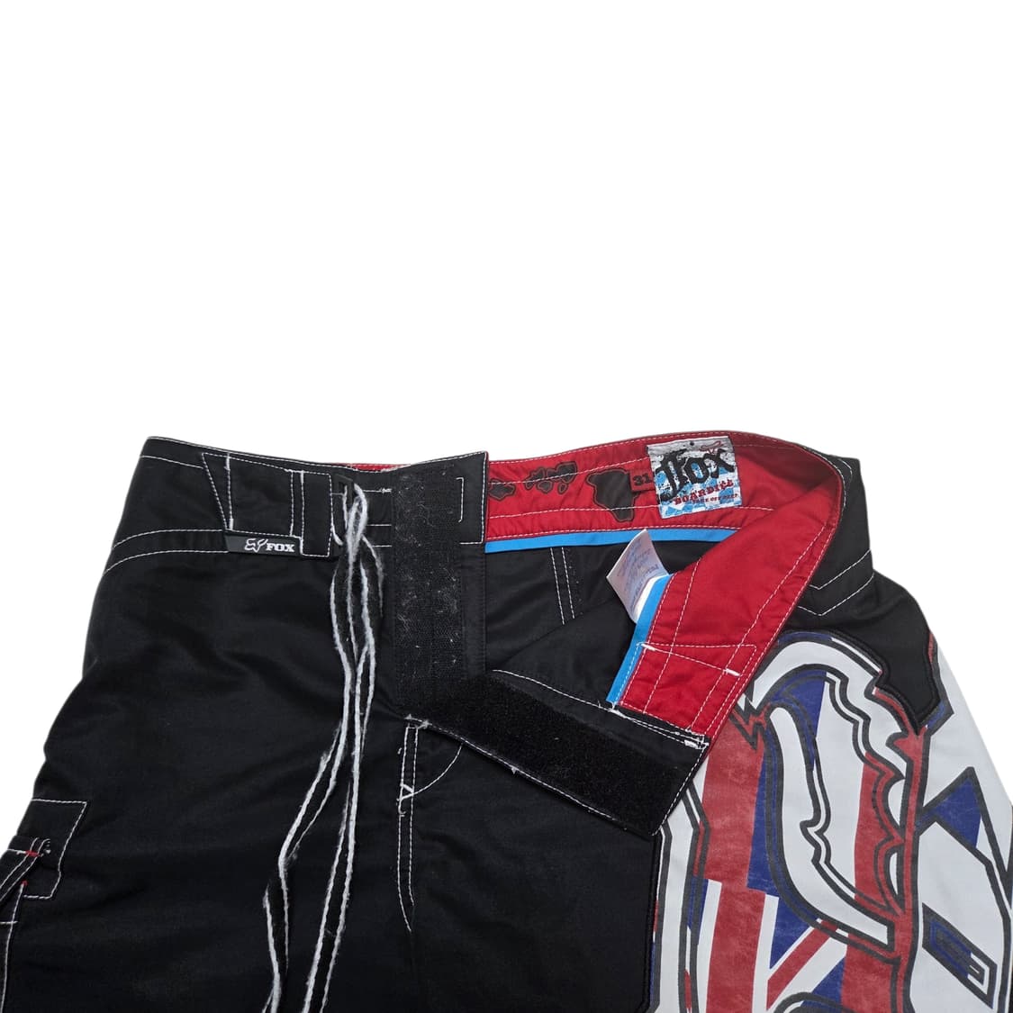 Fox Racing 폭스레이싱 로고 블랙 카고 숏팬츠 상품이미지2