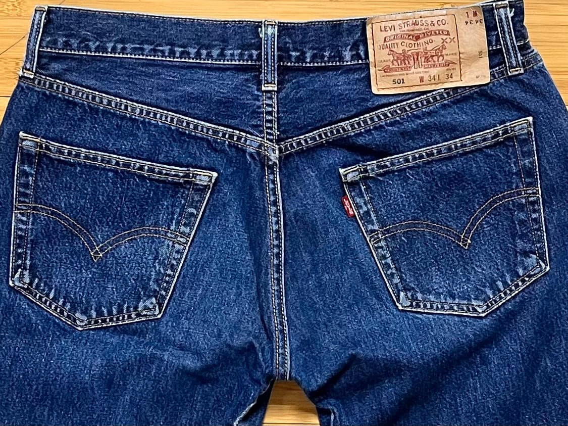 리바이스 501 데님팬츠 W34 L34 상품이미지4