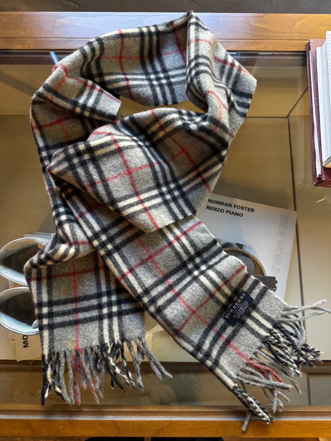 버버리 램스울 머플러 상품이미지4