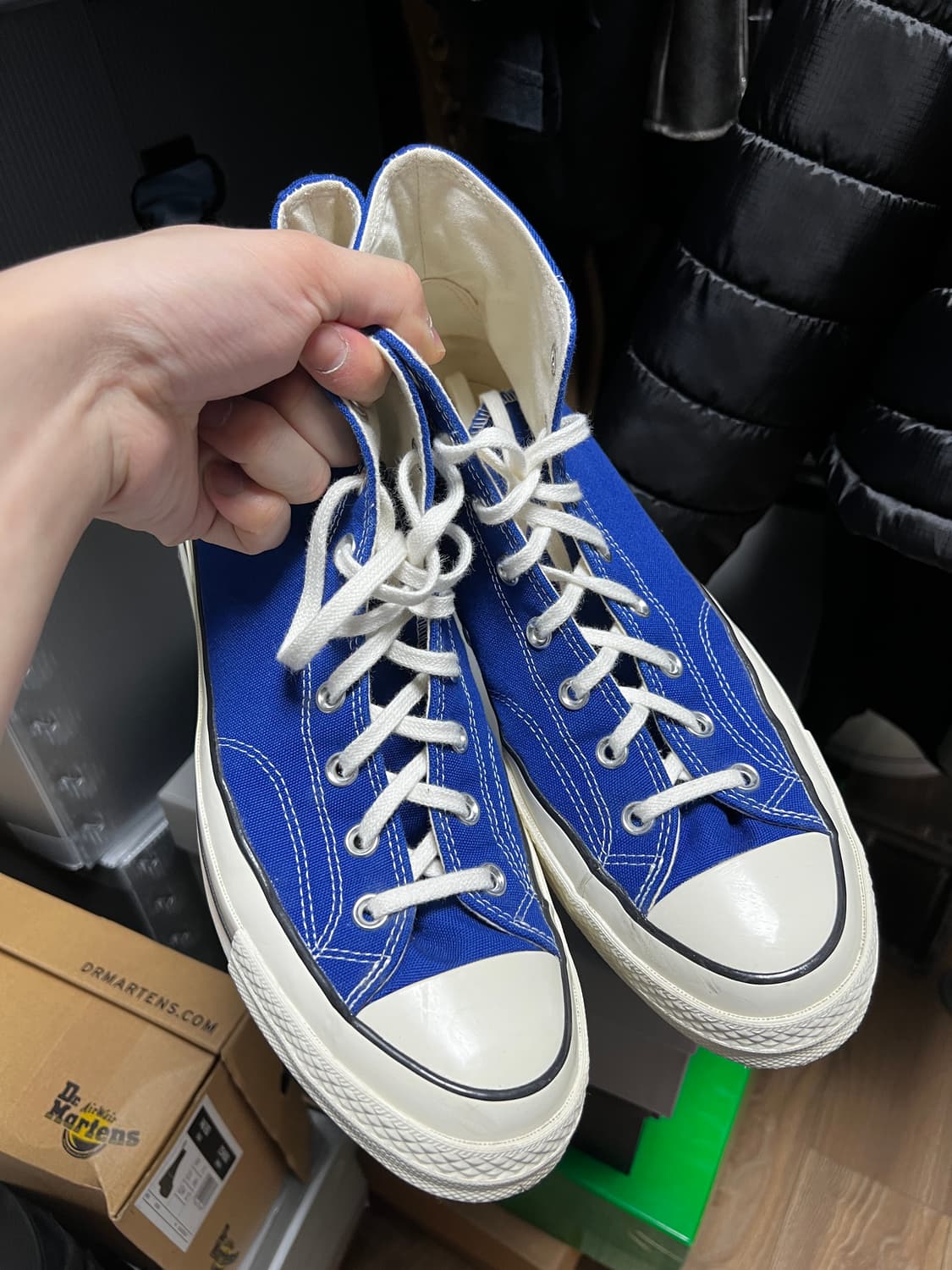 컨버스 하이 척테일러 블루 300사이즈 상품이미지1