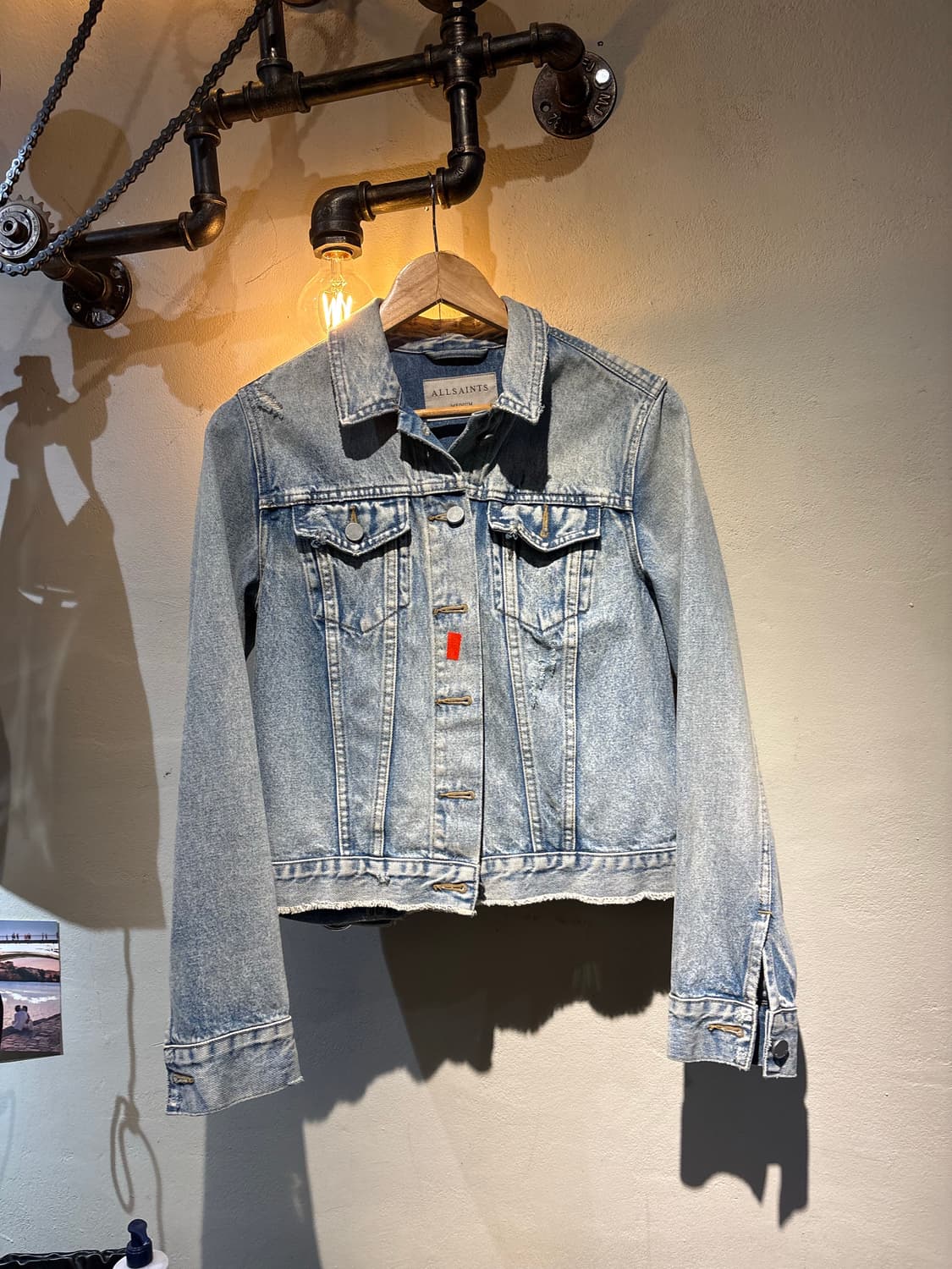 올세인츠 연청 데님 재킷 상품이미지1